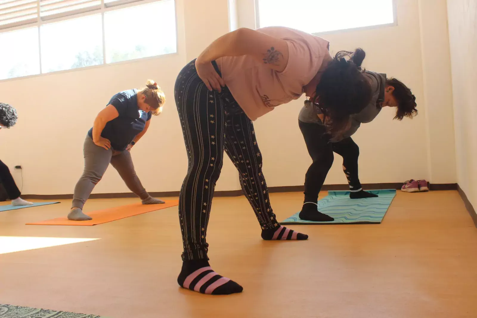 Forma parte de las clases de yoga que el Polideportivo jpg