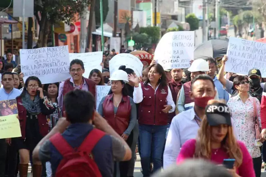 GOBIERNO DE CHIMALHUACAN ENTREGA OBRAS EN BARRIOS SAN AGUSTIN Y jpg