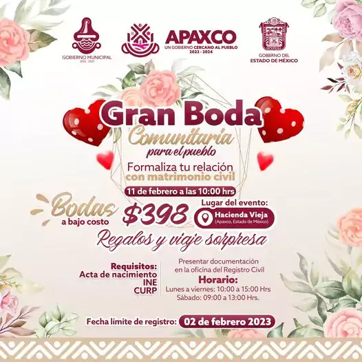 GRAN BODA COMUNITARIA EN LA HACIENDA VIEJA jpg