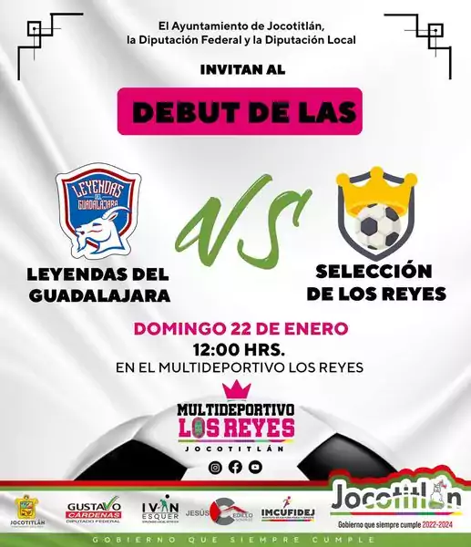 Gran debut de las Leyendas del Guadalajara vs la seleccion jpg