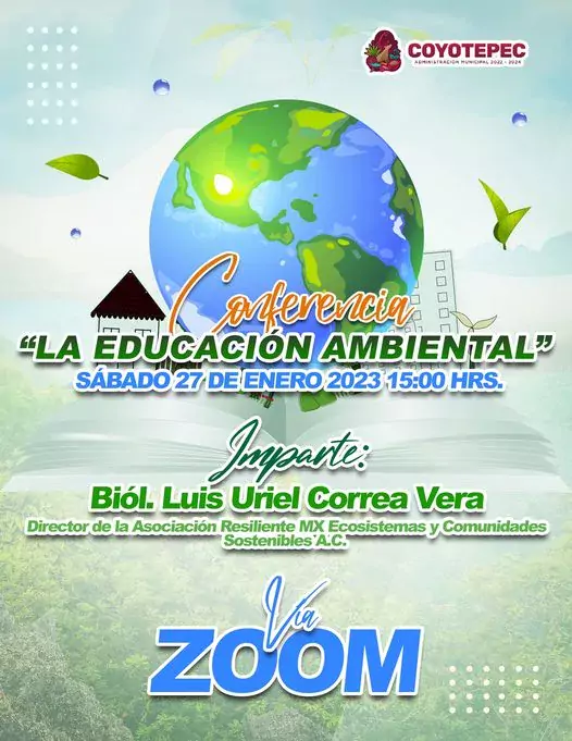 I EducacionAmbiental Vecinos coyotepenses los invitamos a la conferencia de jpg