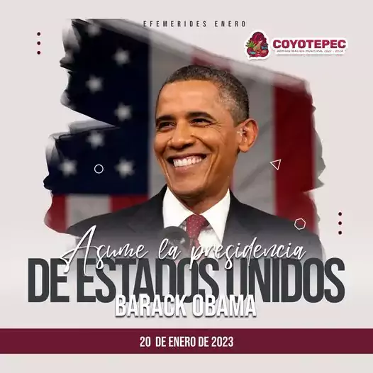 I Efemerides Un 20 de enero del 2009 Barack Obama jpg