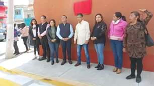 Inauguracion de la calle Malinche en la Col El Arenal