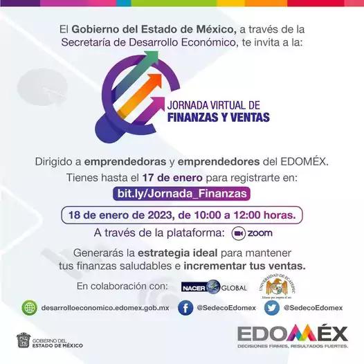 La Direccion de Desarrollo Economico te invita a participar en jpg