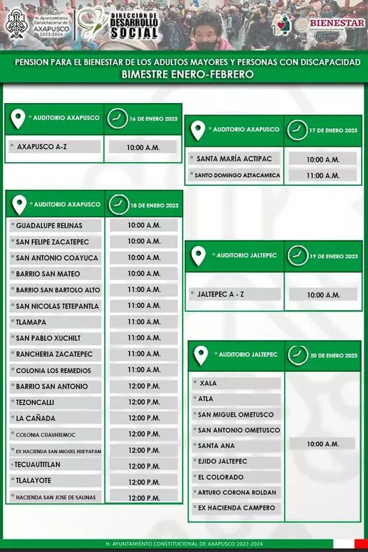 La Direccion de DesarrolloSocial del H Ayuntamiento Axapusco te Informa jpg