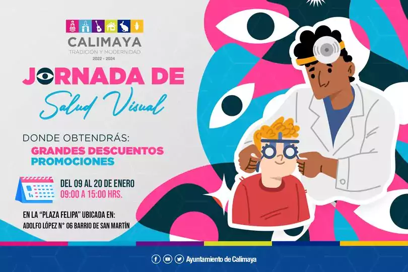 La Jornada de Salud Visual llego a Calimaya te esperamos jpg