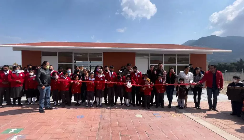 Las aulas en el Centro Integrador de Desarrollo 71 Tenango jpg