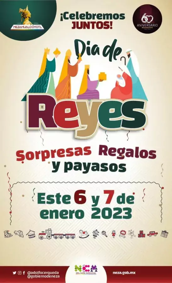 Mi gente bonito sabado Hoy seguimos festejando el DiaDeReyes2023 ¿Donde jpg