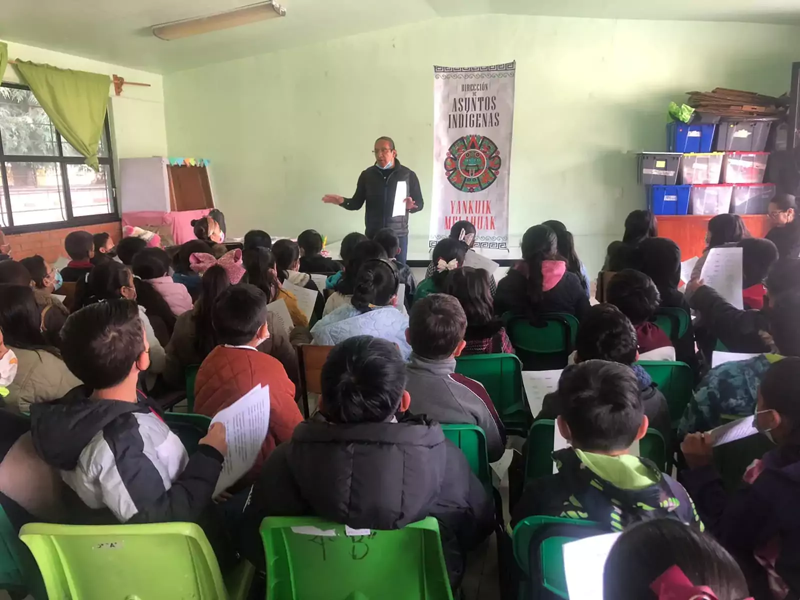 Nuestro equipo de AsuntosIndigenas arranco el ciclo de TalleresdeLenguaMatern jpg