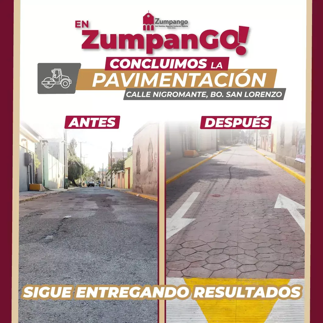 ObrasPublicas ¡En ZumpanGO iniciamos el ano EntregandoResultados jpg