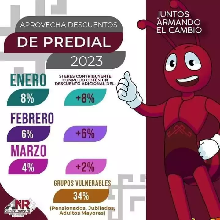 Realiza tu pago de Predial y aprovecha los diferentes descuentos jpg