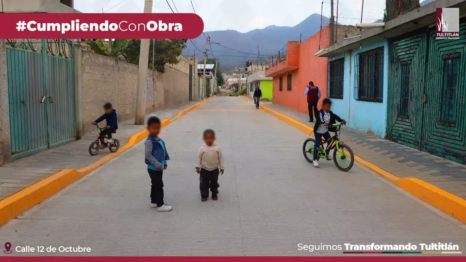 Seguimos CumpliendoConObra en calle 12 de Octubre en la colonia jpg