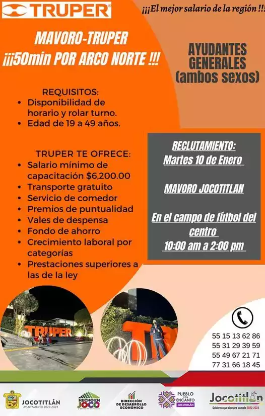 Si Estás En Busca De Empleo ésta Es Una Buena Oportunidad Para Formar Parte De Estado De México