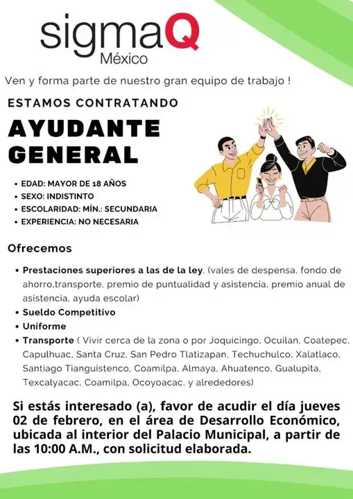 Si estas en busca de empleo no dejes pasar esta jpg