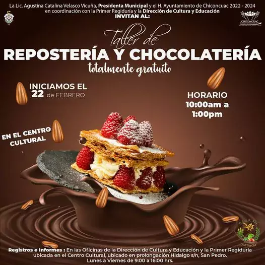 TALLER DE REPOSTERIA CHOCOLATERIA jpg