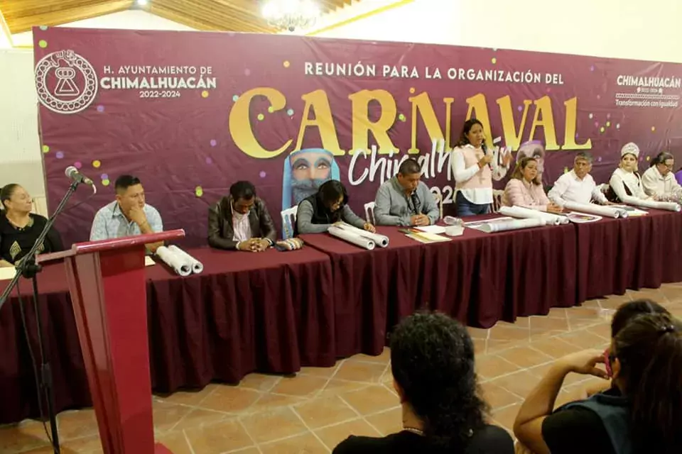 TODO LISTO PARA LA REALIZACION DEL CARNAVAL CHIMALHUACAN 2023 jpg