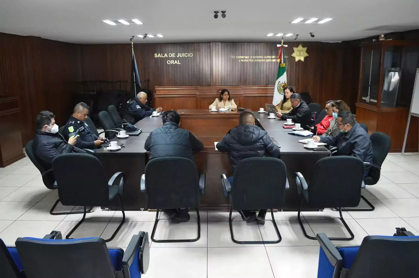 TRES ORDENES DE GOBIERNO TRABAJAN POR LA SEGURIDAD EN CHIMALHUACAN jpg