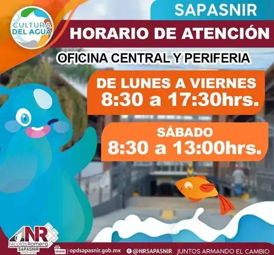 Te compartimos los horarios de atencion de nuestras oficinas jpg