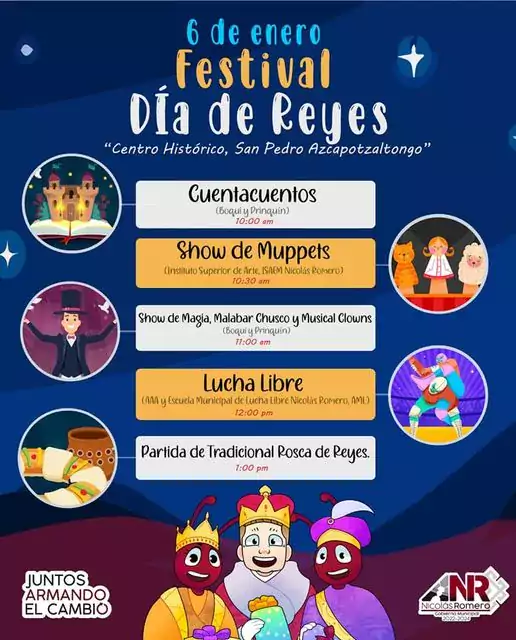 Ven con tus pequenos a celebrar el Dia de Reyes jpg