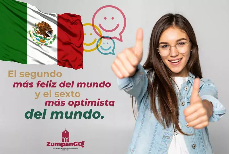 ZumpanGO y Mexico son el segundo pais mas feliz del jpg