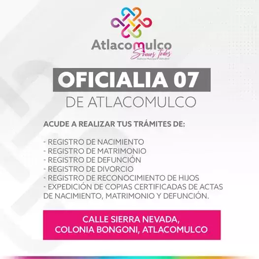 ¡Acude a la Oficialia 07 de Atlacomulco a realizar tus jpg