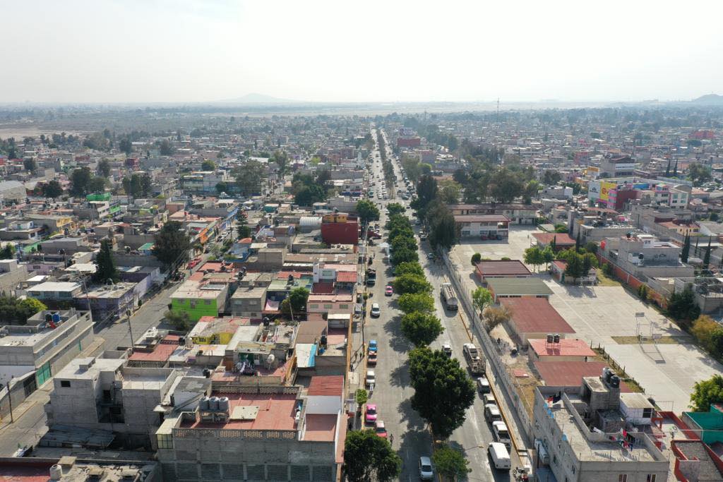 ¡Avanzamos en la repavimentacion de Neza Ya inauguramos los 25