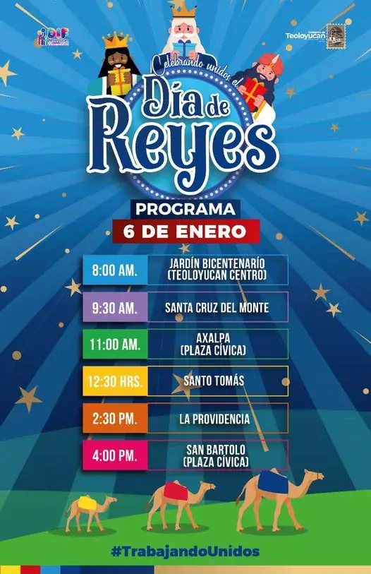 ¡Celebremos unidos el Dia de Reyes Te esperamos habra sorpresas jpg