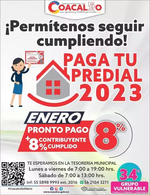 ¡Contribuyentes cumplidos contribuyentes seguros¡Aprovecha los descuentos que jpg