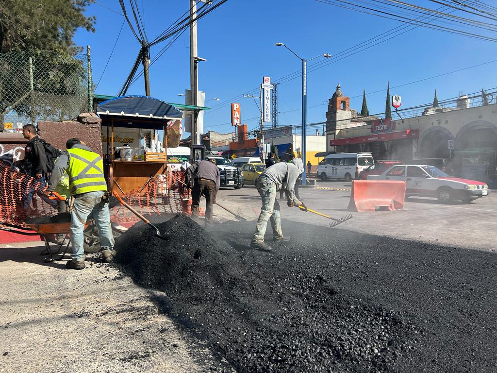 ¡El mantenimiento de la calles de Huehuetoca no puede parar