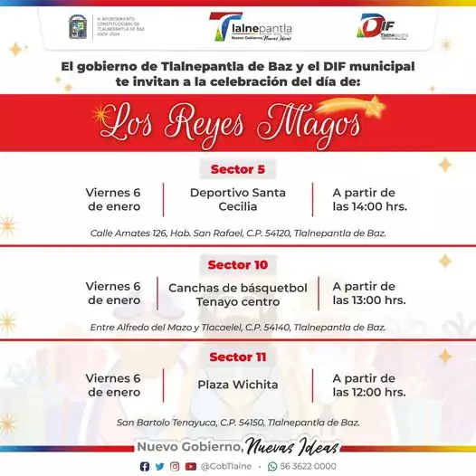 ¡En Tlalnepantla continuamos festejando el DiaDeLosReyesMagos jpg