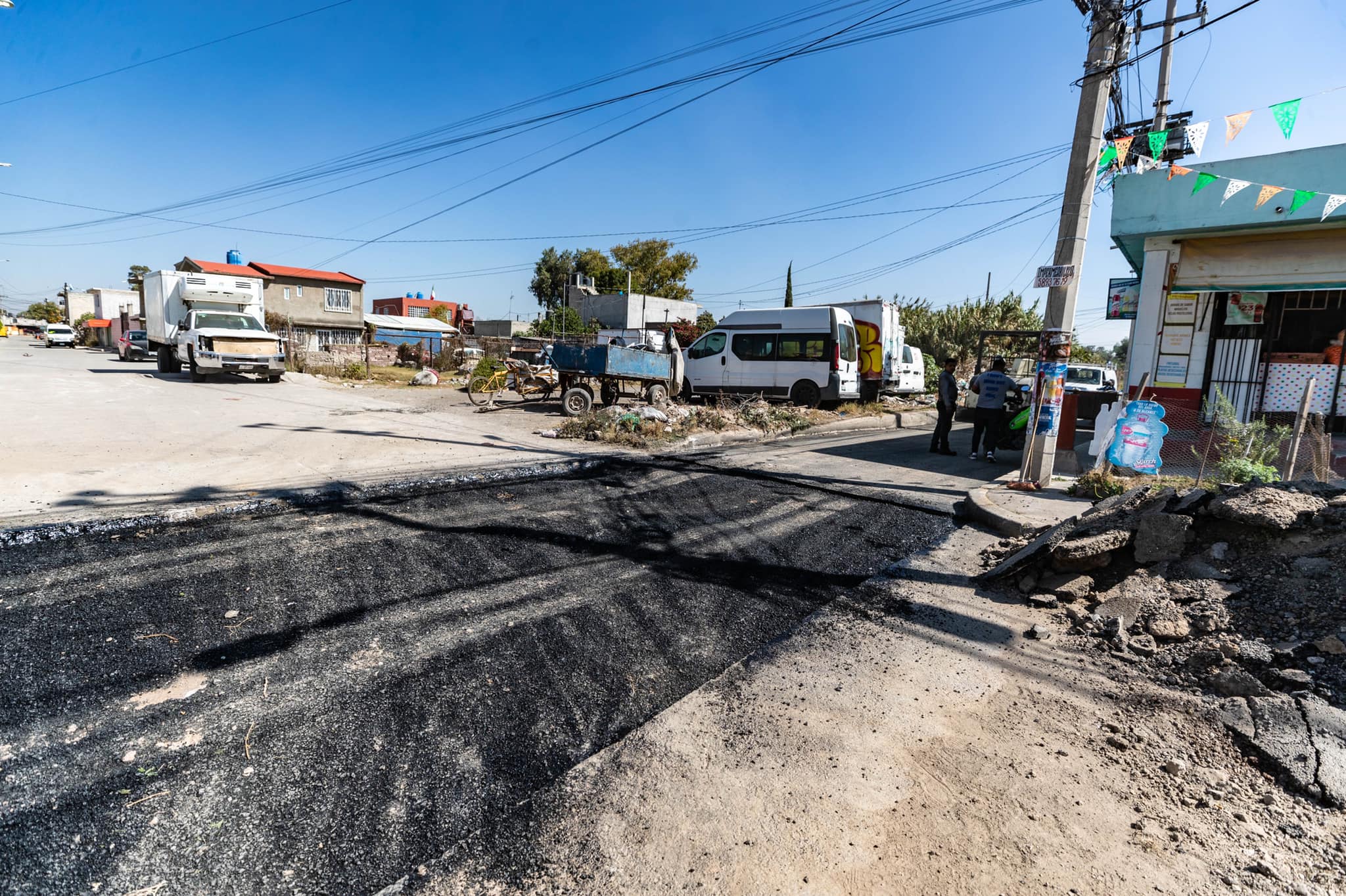 ¡Mejores vialidades para las y los coacalquenses Continuamos avanzando con