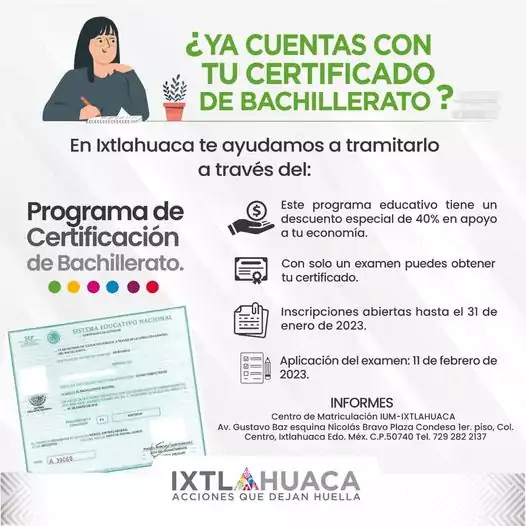 ¡Obtener tu certificado de bachillerato es facil nosotros te ayudamos jpg