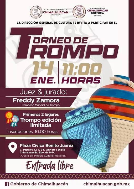 ¡Participa y demuestra tus habilidades en el Torneo de Trompo jpg