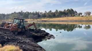 ¡Seguimos trabajando en las lagunas del Parque Alameda2000