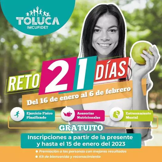 ¡Sumate a nuestro RETO 21 DIAS jpg