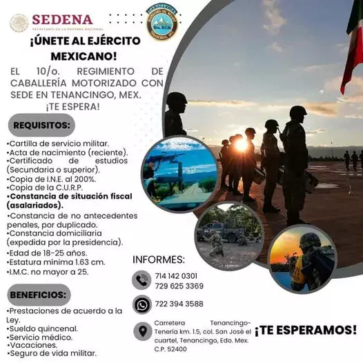 ¡Unete al Ejercito Mexicano Plaza Juarez jpg