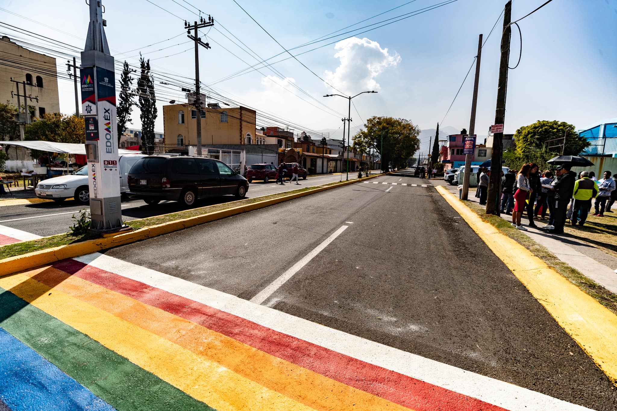 ¡Ya inauguramos la repavimentacion en Ex Hacienda San Felipe