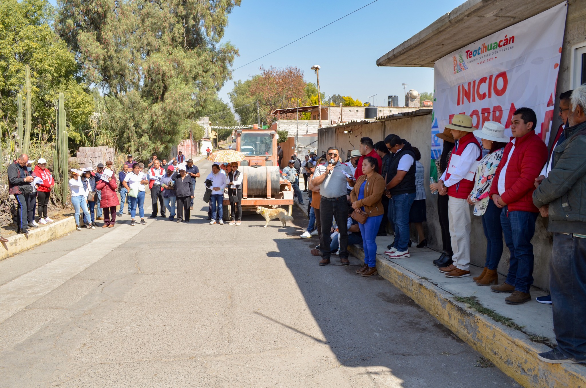 1675546550 631 Asimismo realizamos el banderazo de inicio de obra a la