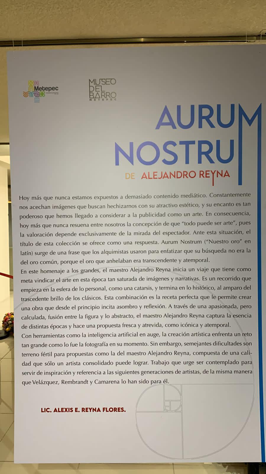 1675547572 452 Ven a conocer la muestra pictorica Aurum Nostrum del artista