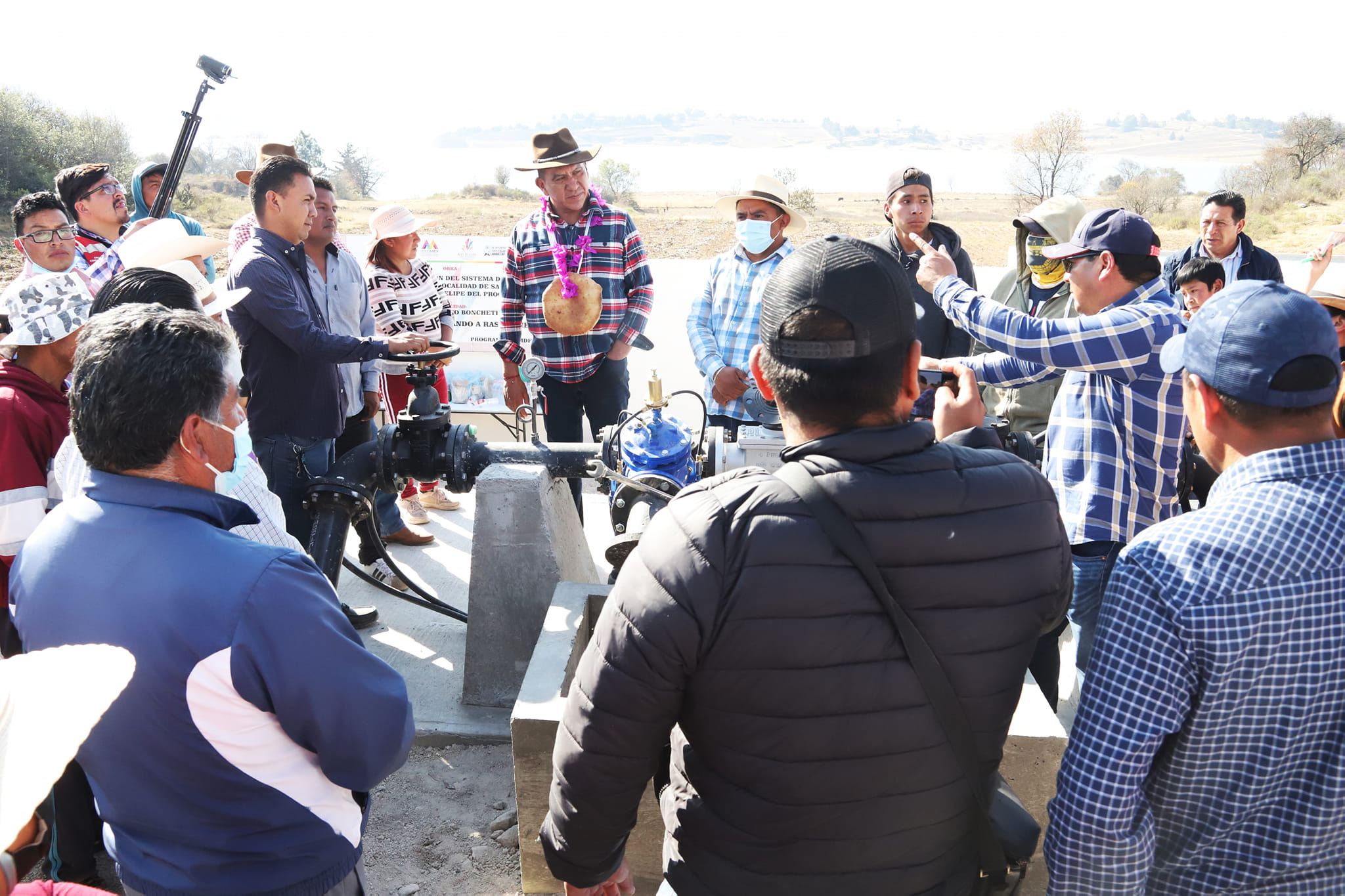 1675697991 203 En San Jeronimo Bonchete supervisamos la ampliacion del sistema de