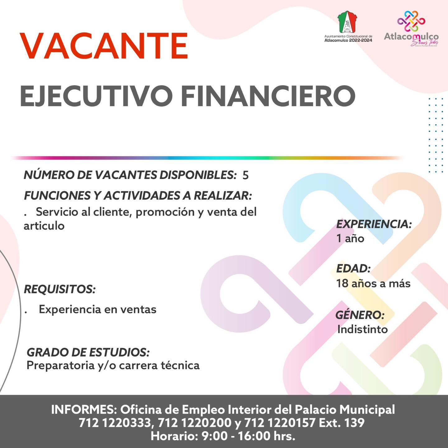 1675790121 392 ¡Te compartimos las vacantes de empleo correspondientes a esta semana