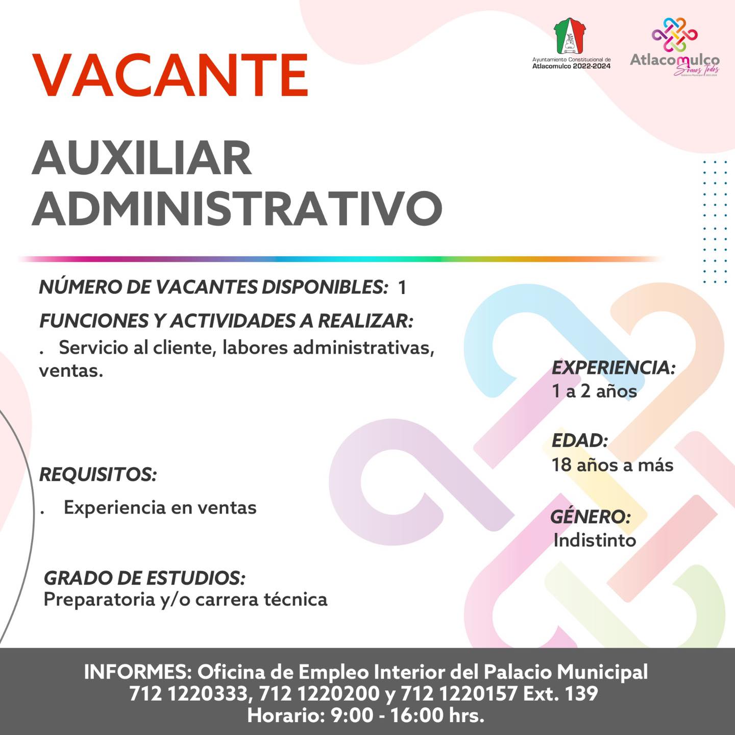 1675790121 789 ¡Te compartimos las vacantes de empleo correspondientes a esta semana