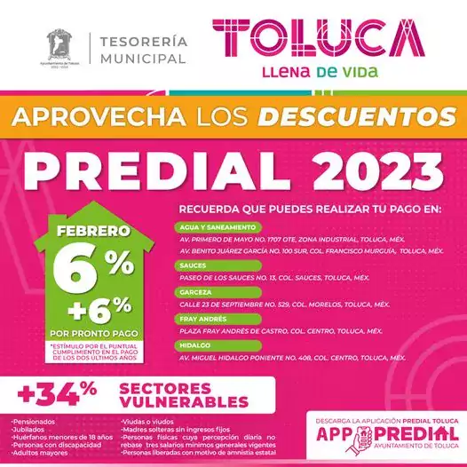 1675859931 Predial2023 En FEBRERO ahorra y aprovecha la bonificacion del jpg