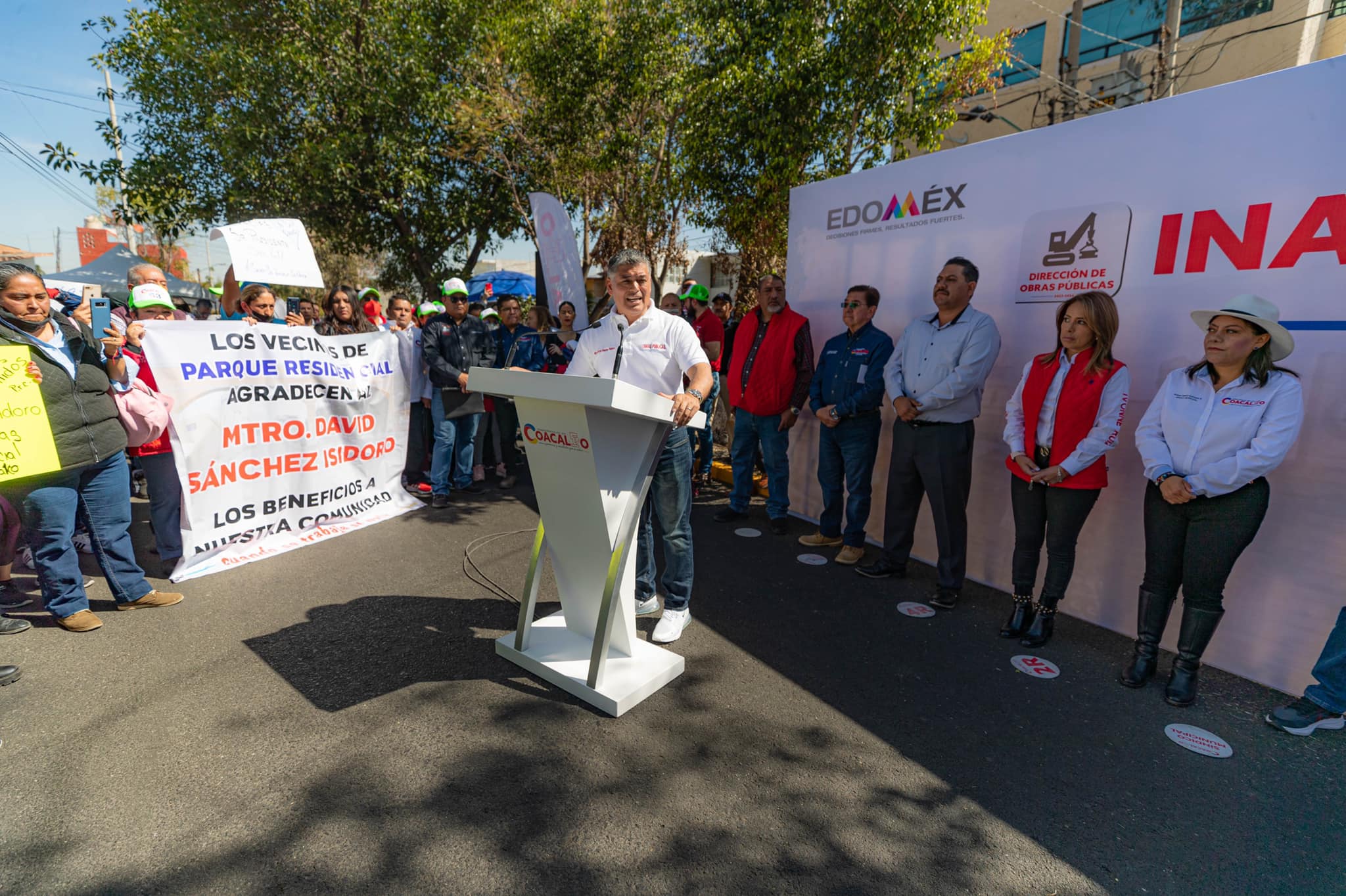 1675862715 878 Nuestro presidente municipal David Sanchez Isidoro inauguro la repavimentacion