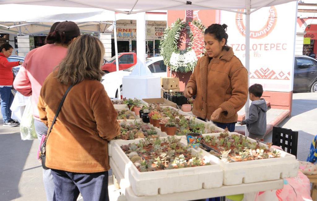 1675881158 962 ¡Ya esta colocado nuestro tradicional mercado Ocelotl ¡Visita la plaza