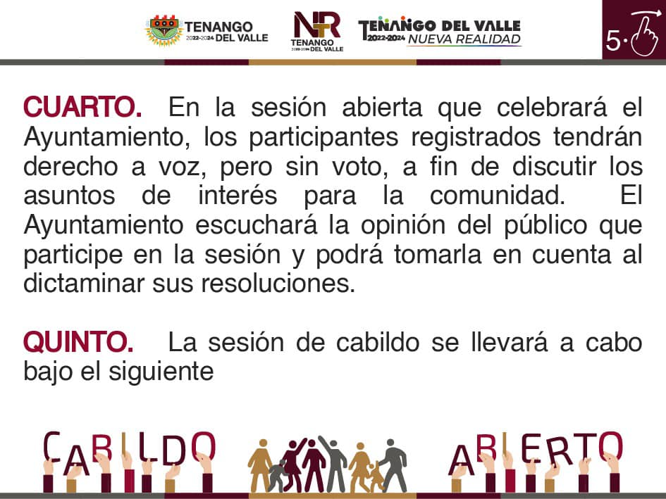 1675977985 710 Te invitamos a participar en la SeptimaSesionAbiertaDeCabildo que se llevara