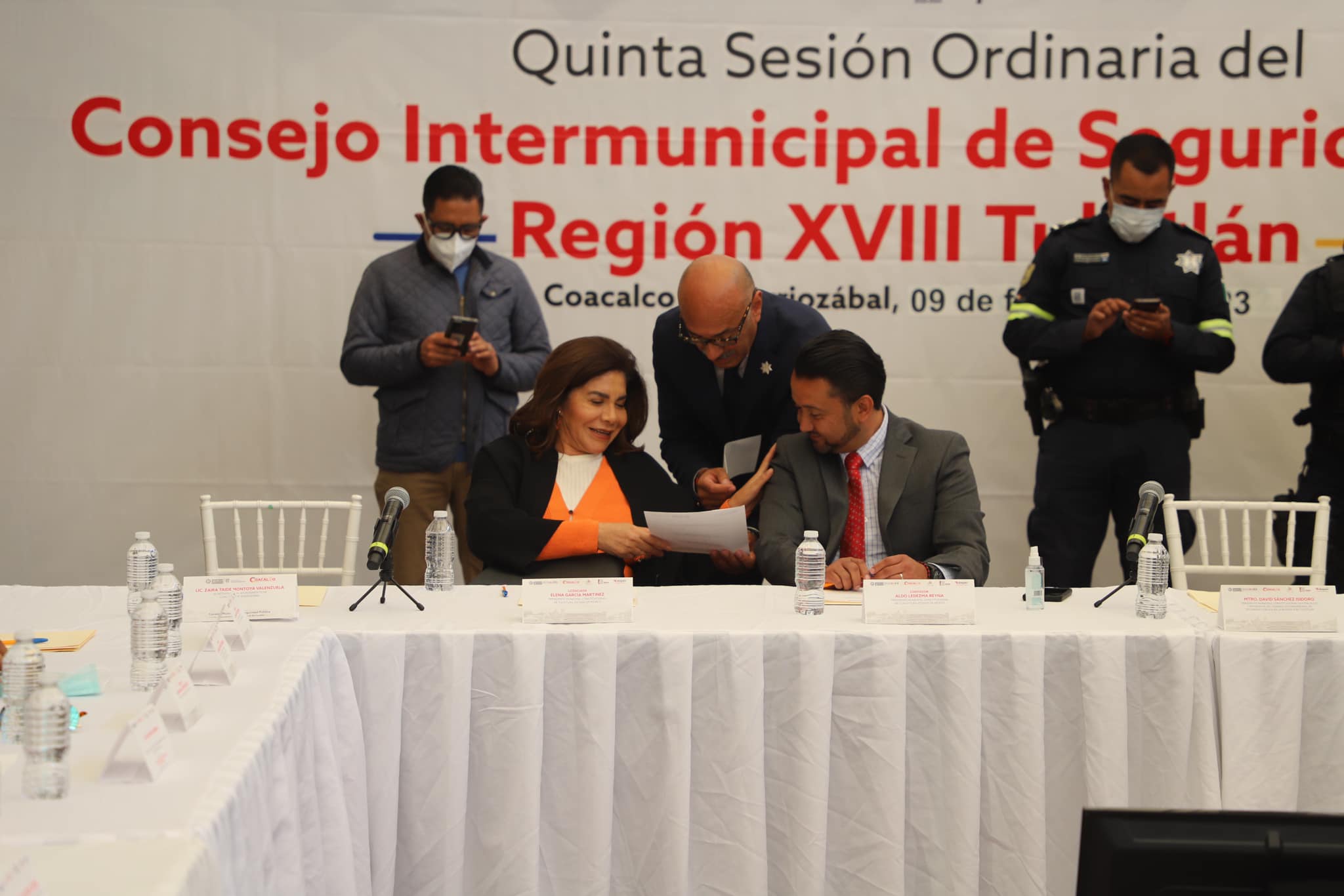 1675979910 476 Durante la Quinta Sesion Ordinaria del Consejo Intermunicipal de Seguridad