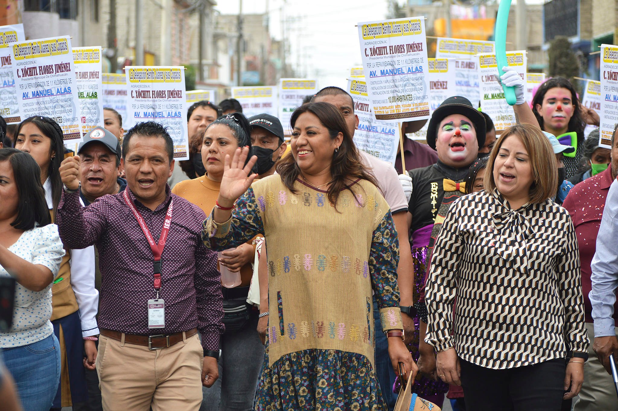 1676117140 318 XOCHITL FLORES JIMENEZ INAUGURA OBRA DE EMBELLECIMIENTO EN LA AVENIDA