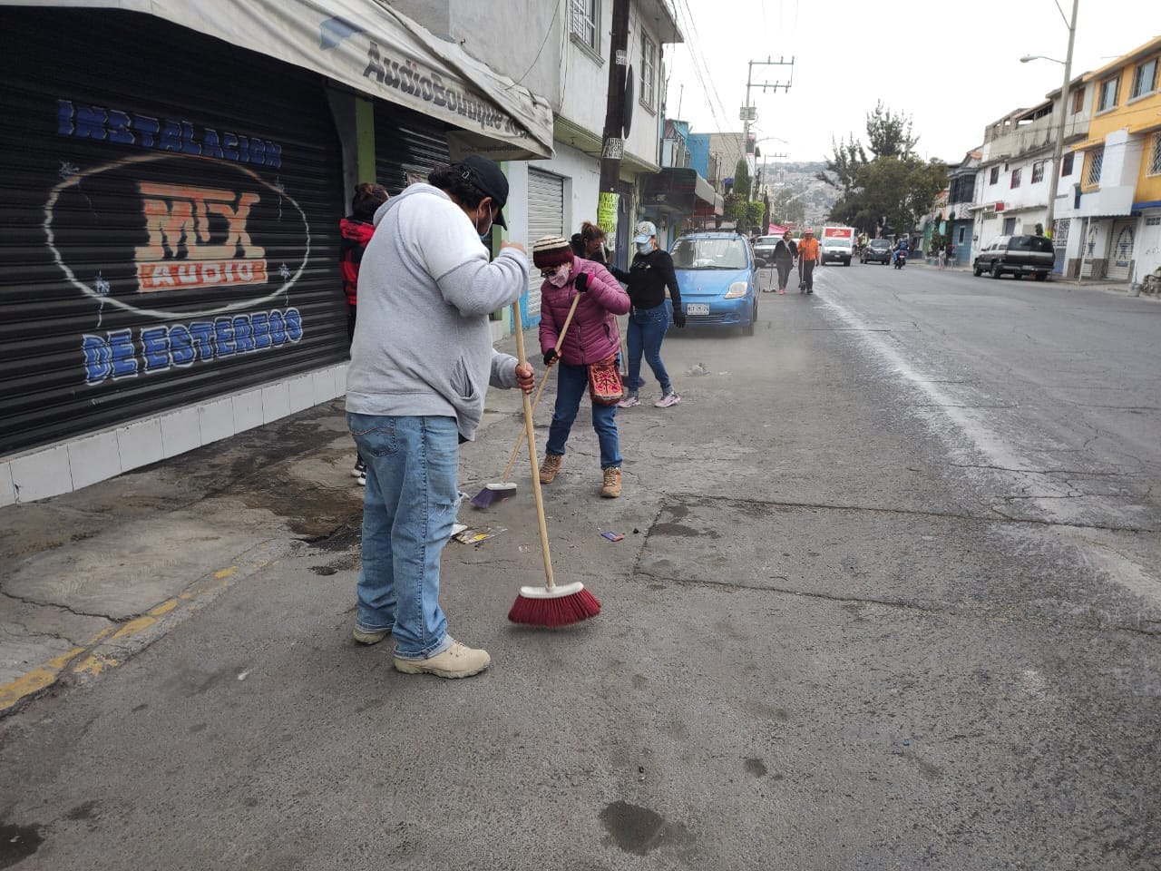 1676146285 507 SERVIDORES PUBLICOS DE CHIMALHUACAN REALIZAN JORNADAS DE LIMPIEZA SABATINAS