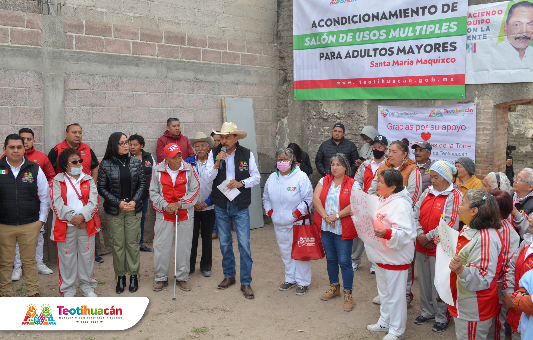 1676159018 849 Este dia realizamos el banderazo de inicio de la obra